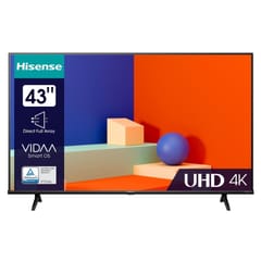 Hisense téléviseur smart tv 4k uhd 108cm 43'' 43A6K