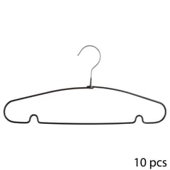 Lot de 10 cintres métal plastique