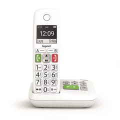 Gigaset téléphone sans fil répondeur E290 A SOLO BLANC