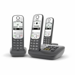 Gigaset téléphone sans fil répondeur A635 A TRIO ANTHRACITE