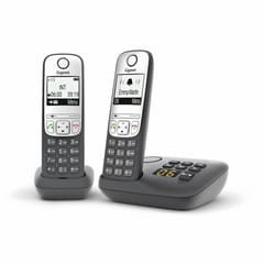 Gigaset téléphone sans fil répondeur A635 A DUO ANTHRACITE
