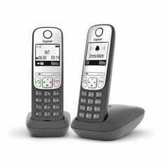 Gigaset téléphone sans fil A635 DUO ANTHRACITE