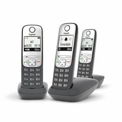 Gigaset téléphone sans fil A635 TRIO ANTHRACITE