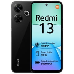 Xiaomi smartphone écran 6.79" REDMI 13 4G 256GO NOIR