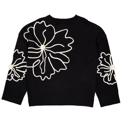 Pull manches longues femme NOIR 50\52
