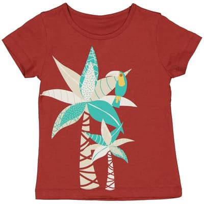 Tee shirt manches courtes fille TERRE 14 ANS
