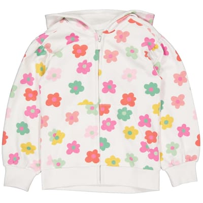 Gilet sweat fille WHITE 10 ANS