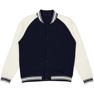 Blouson teddy molleton homme MARINE XXL