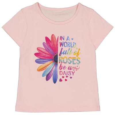 Tee-shirt fille ROSE 6 ANS