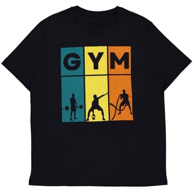 Tee-shirt mc homme BLACK XXL