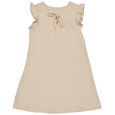 Robe mancherons volants BEIGE T52