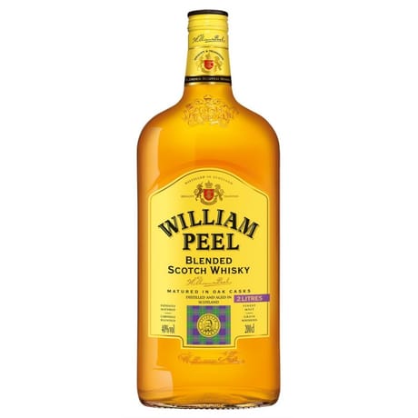 William Peel whisky 2l 40% vol