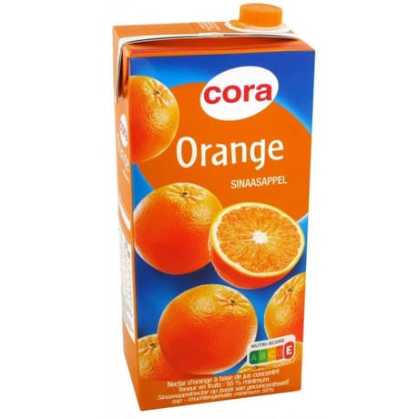 Cora nectar d'orange brique 2l