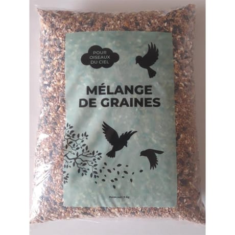 Mélange de graines pour tous les oiseaux de la nature 5kg