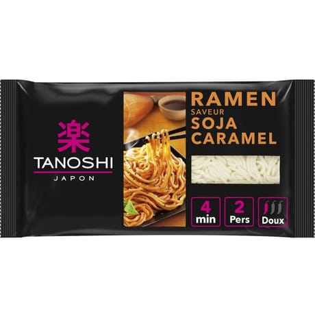Tanoshi ramen soja caramel 360g