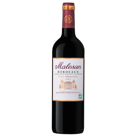 Malesan bordeaux rouge 75cl 13.5%vol