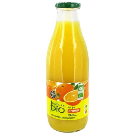 Nature bio pur jus d'orange bocal 1l