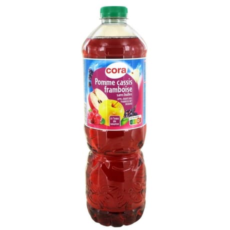 Cora boisson pomme cassis framboise 2l