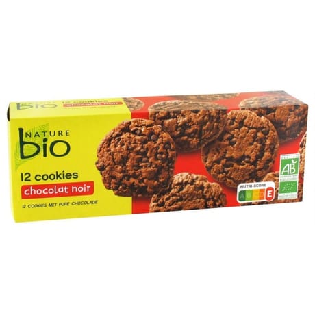 Nature bio cookies tout chocolat bio 200g