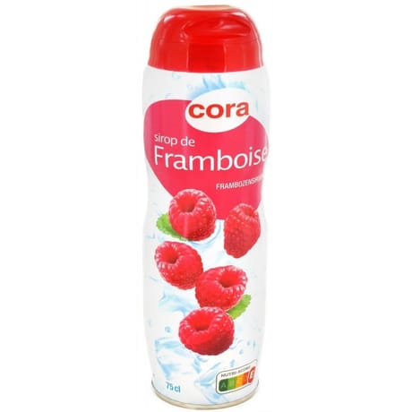 Cora sirop de framboise 75cl