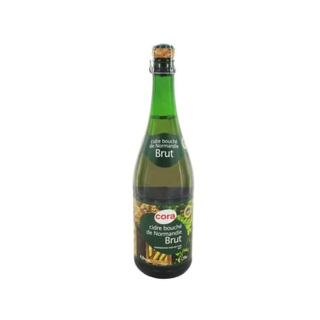 Cora cidre bouché brut Normandie 75 cl Vol.4.5%