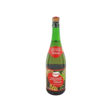 Cora cidre bouché doux Normand 75cl Vol.2%