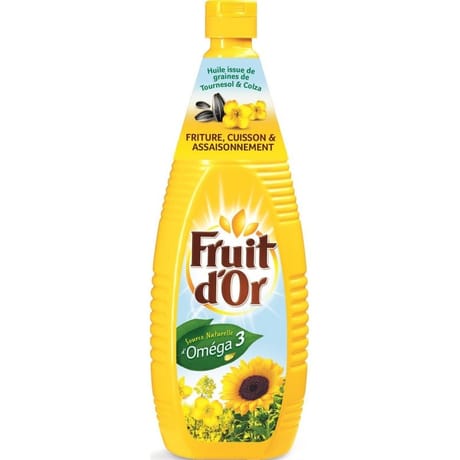 Fruit d'or huile tournesol 1L
