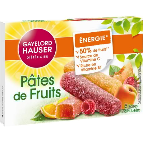 Gayelord hauser pâte de fruits énergie 125g