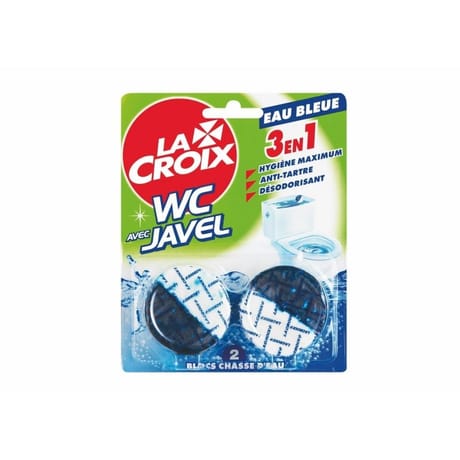 La croix bloc chasse bleu 2 x 48g