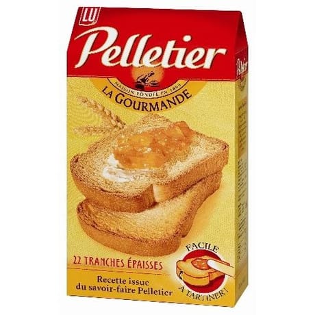 Lu pelletier biscotte tradition gourmande 285g