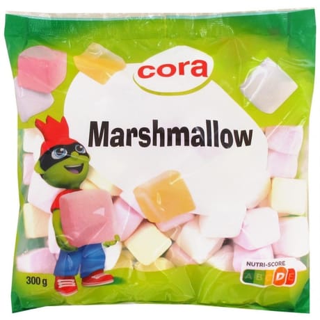 Cora kido marshmallow cube 300g