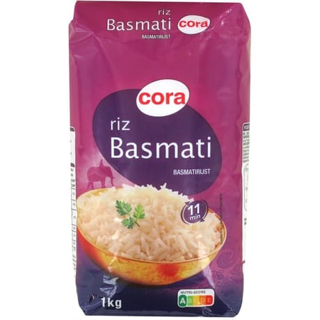 Cora riz basmati 1kg
