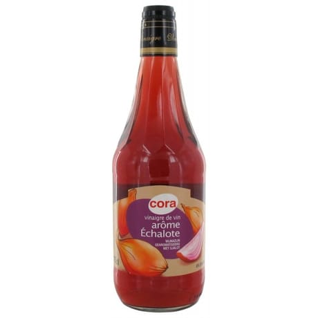 Cora vinaigre de vin aromatisé à l'échalote 6° 75cl