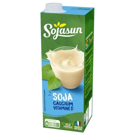 Sojasun boisson de soja calcium + vitamine d 1l