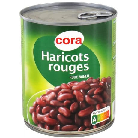 Cora haricots rouges 4/4 500g