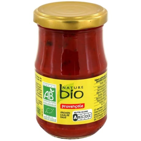 Nature bio sauce tomate à la provençale 200g