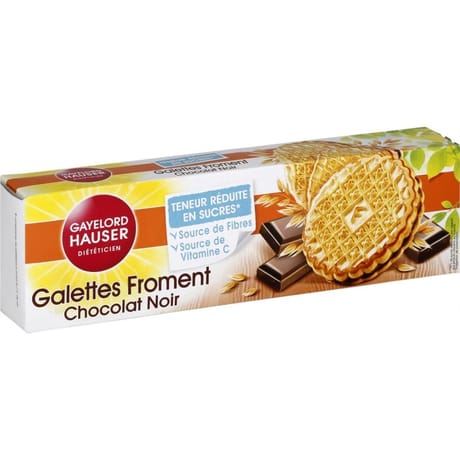 Gayelord hauser galette froment chocolat noir 180g