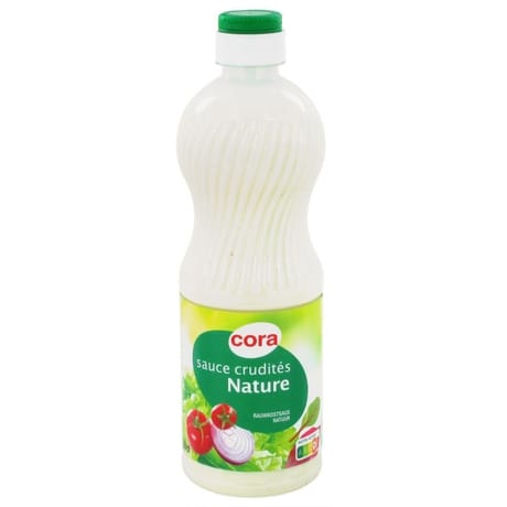 Cora sauce crudités nature 500ml
