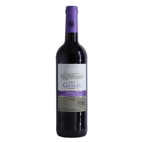 L'âme du terroir igp de  l'ardèche gamay rouge 75 cl 13%