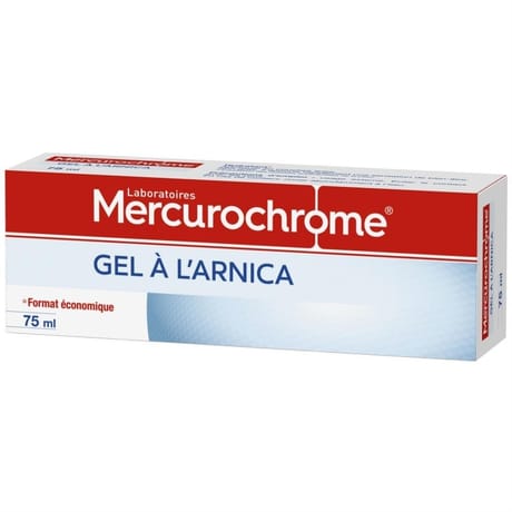 Mercurochrome gel à l'arnica 75 ml