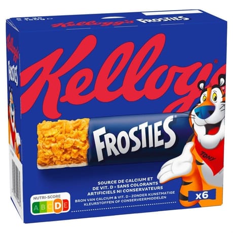 Kellogg's barres céréales frosties - 6x25g