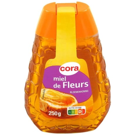 Cora miel de fleurs liquide squeezer 250g