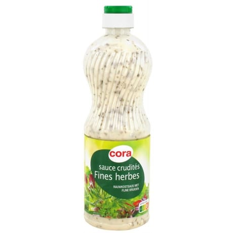 Cora sauce crudités fines herbes 500ml