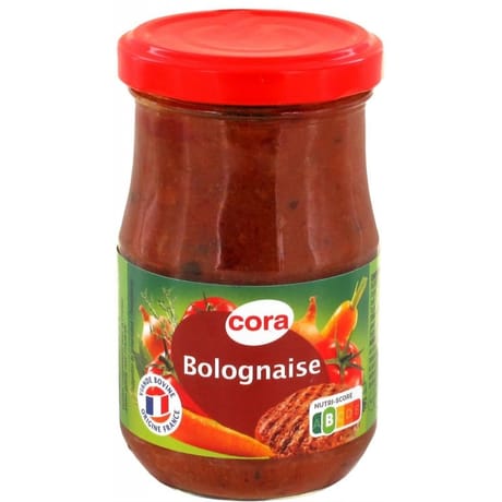 Cora sauce bolognaise 190g