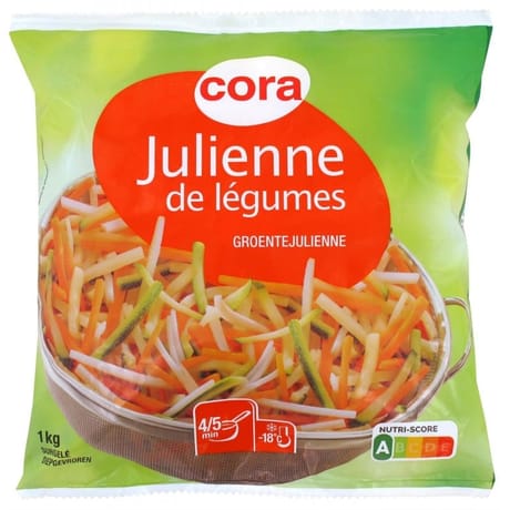 Cora julienne de légumes 1kg