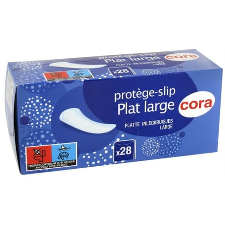 Cora protège-slips large x 28