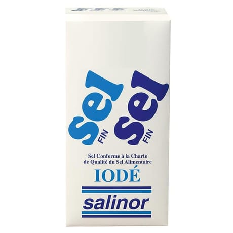 Salinor étui carton sel fin 1kg