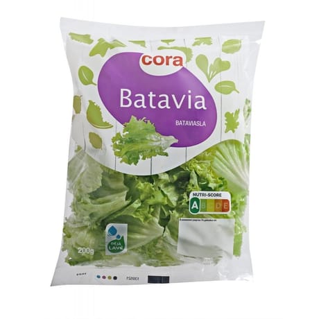 Cora salade batavia sachet 200g