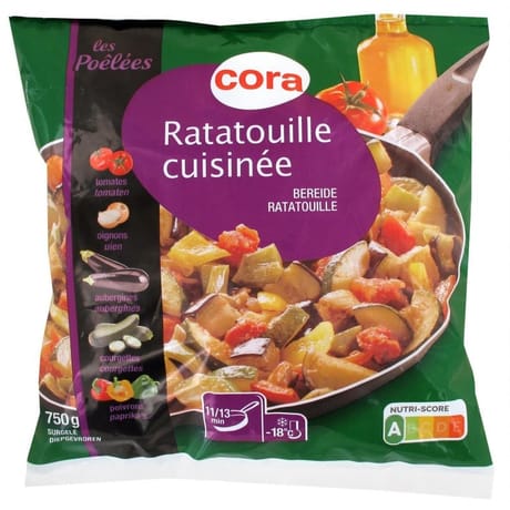 Cora ratatouille cuisinée 750g