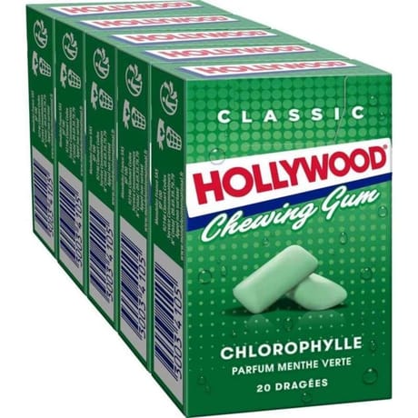 Hollywood regular chlorophylle dragées 5x20-140g